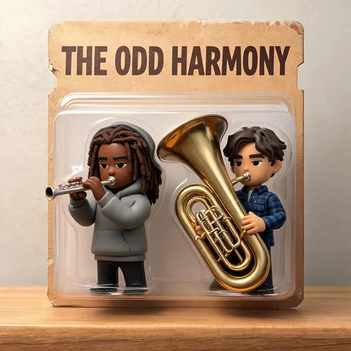 The Odd Harmony in the collectible figurine style — sample illustration